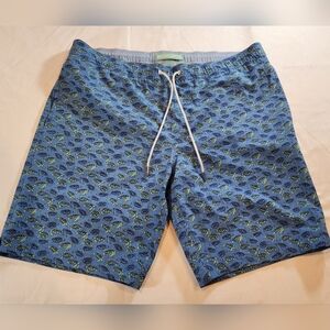 Bonobos Men's Swim Shorts Sea Turtles Size M